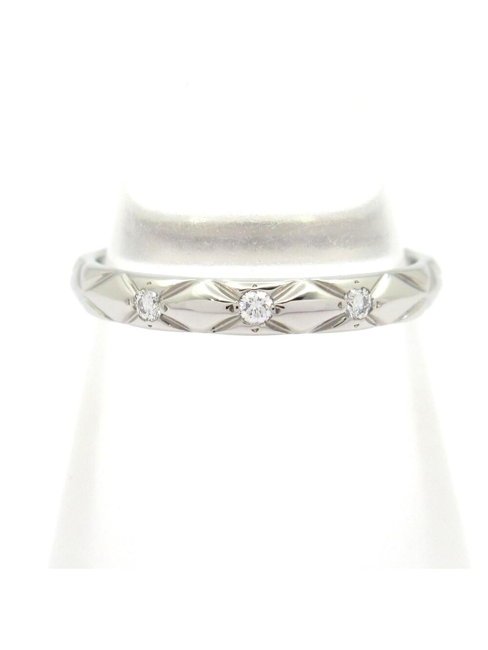 Chanel Matelasse Diamond Ring #279489C94B